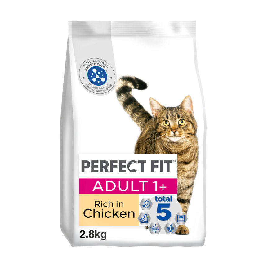 Perfect Fit Advanced Nutrition Adult Dry Cat Food Chicken 2.8kg GOODS ASDA   