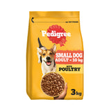 Pedigree Complete Adult Small Dog Dry Poultry and Vegetables 3kg GOODS ASDA   