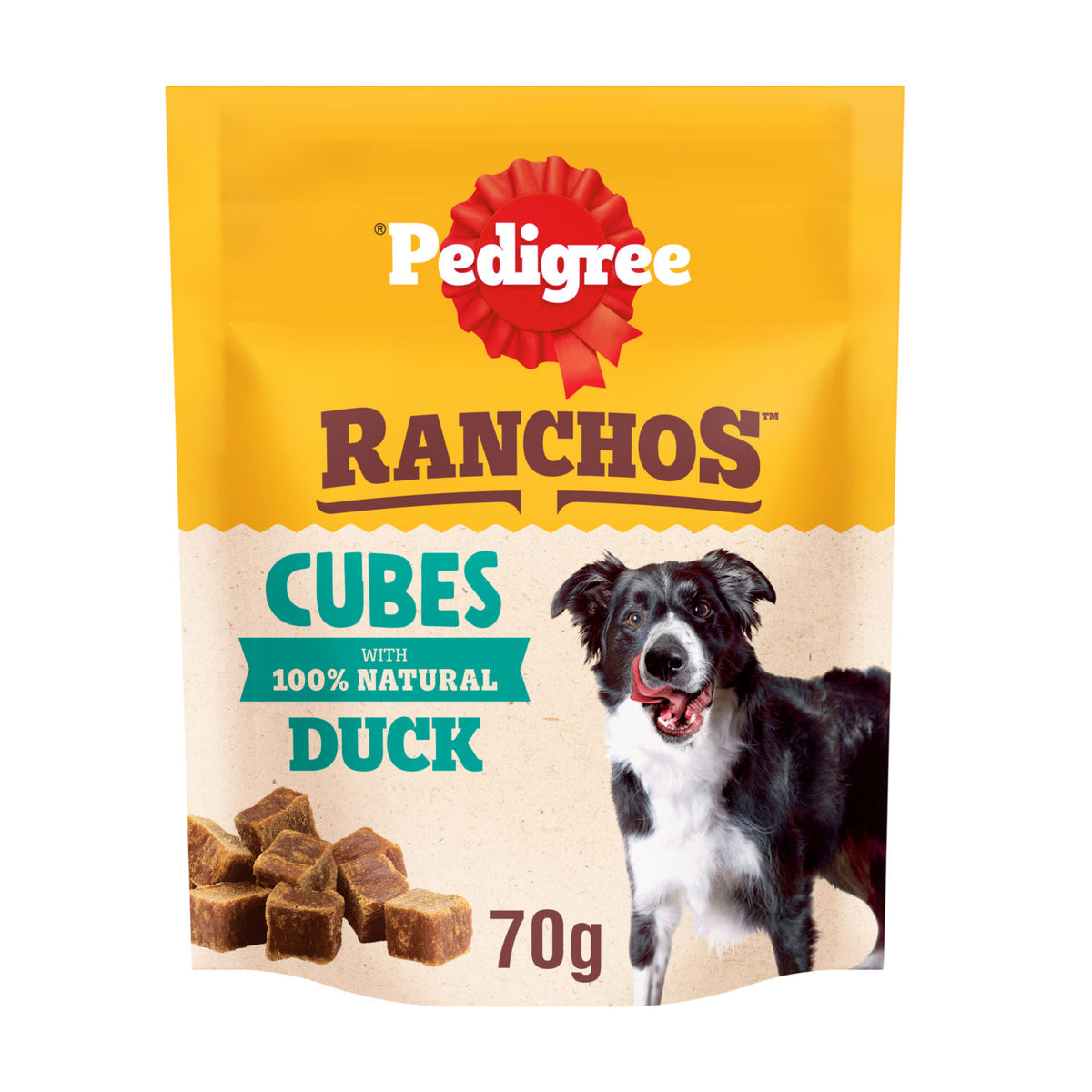 Pedigree RANCHOS dog training treat cubes 70g - British product