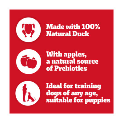 Pedigree RANCHOS dog training treat cubes 70g - British product