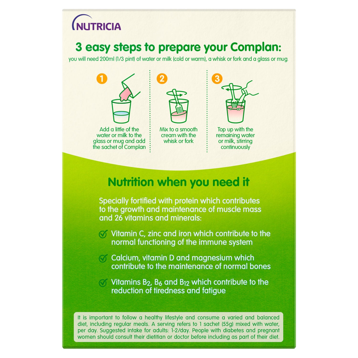 Complan Summer Strawberry Flavour Drink Mix 4 x 55g - British product