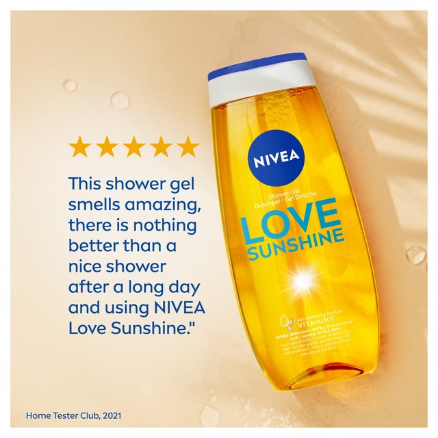 NIVEA Shower Gel with Aloe Vera Sunshine Love   250ml