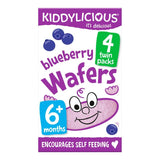 Kiddylicious Blueberry Mini Wafers Baby Snacks Multi   4 x 4g GOODS M&S   