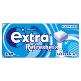 Wrigley's Extra Refreshers peppermint gum 7 pieces, UK version