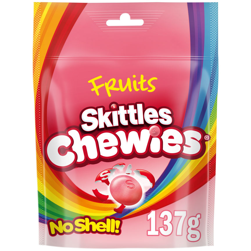 Skittles Chewies Fruits Sweets Pouch Bag