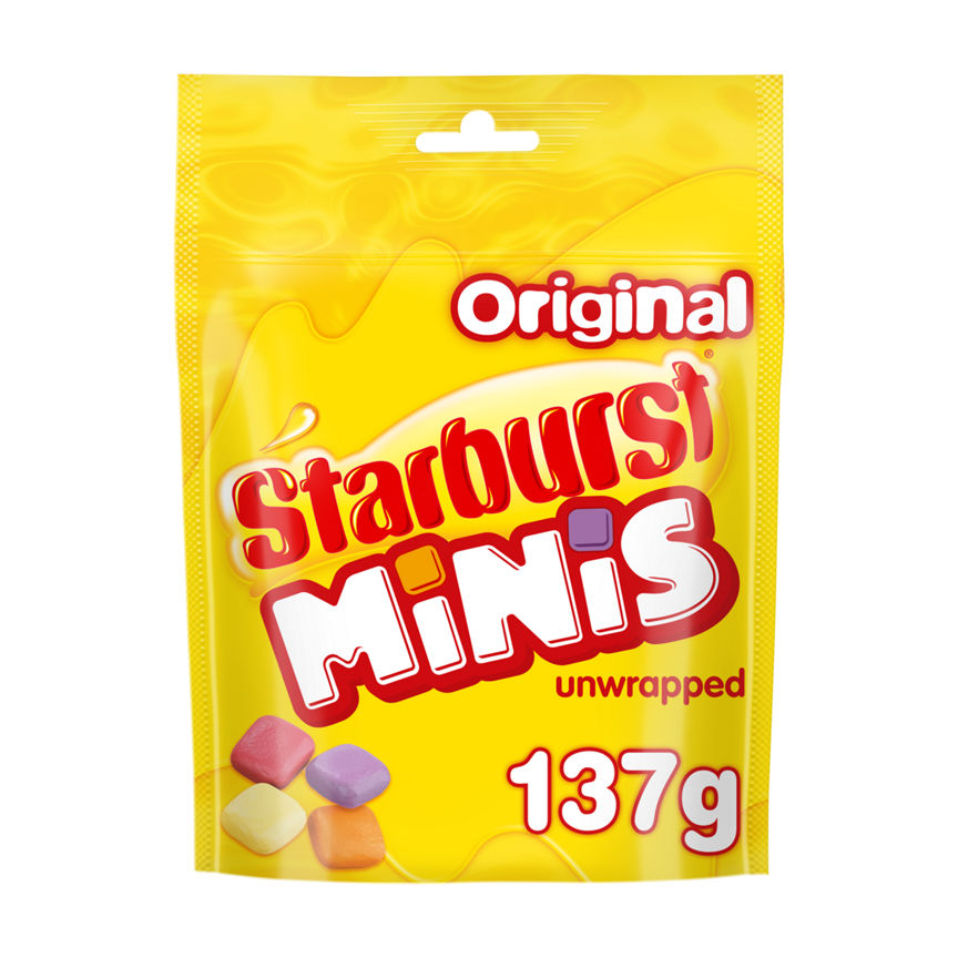 Starburst Minis Original Sweets Pouch Bag