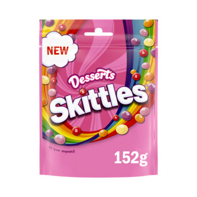 ASDA Skittles Dessert Flavoured Chewy Sweets 152g- Buy online at McGrocer