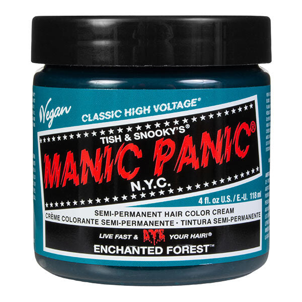 Manic Panic hair dye Enchanted Forest 118ml (British brand)