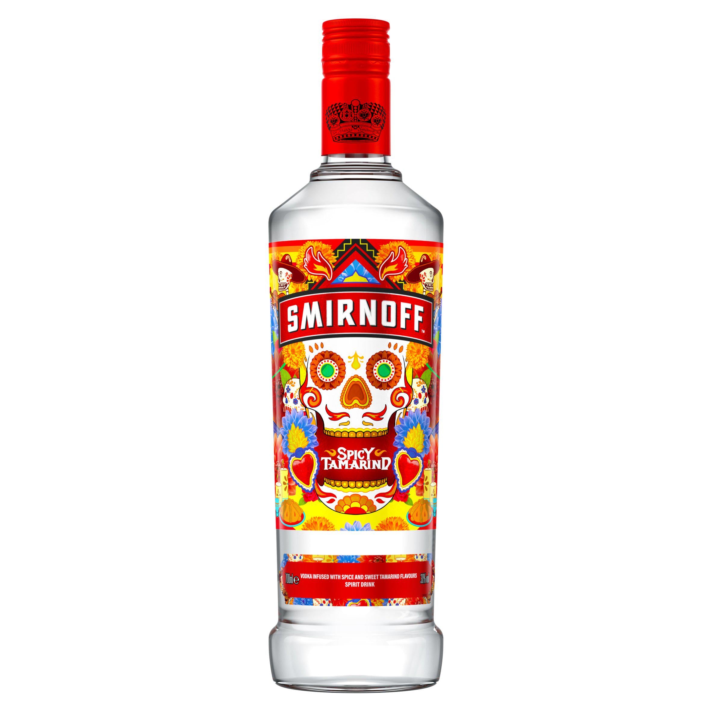 Smirnoff Spicy Tamarind Flavoured Vodka 30% Vol Bottle 70cl GOODS Sainsburys   