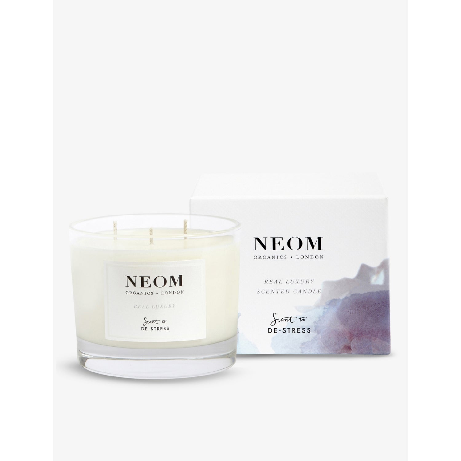 NEOM Real Luxury hand-poured home candle 420g, UK version