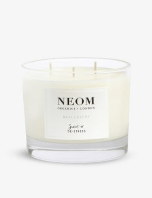 NEOM Real Luxury hand-poured home candle 420g, UK version
