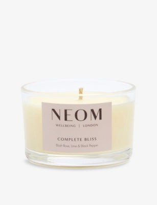 NEOM travel candle Complete Bliss 75g, imported from the UK