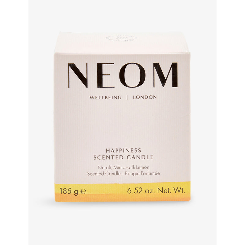Neom Happiness scented candle 185g, imported from the UK