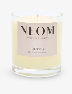 Neom Happiness scented candle 185g, imported from the UK
