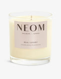 Neom Real Luxury vegetable-wax candle 185g, imported from the UK