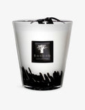 Feathers scented candle 1kg in black rose, oud and saffron - British product