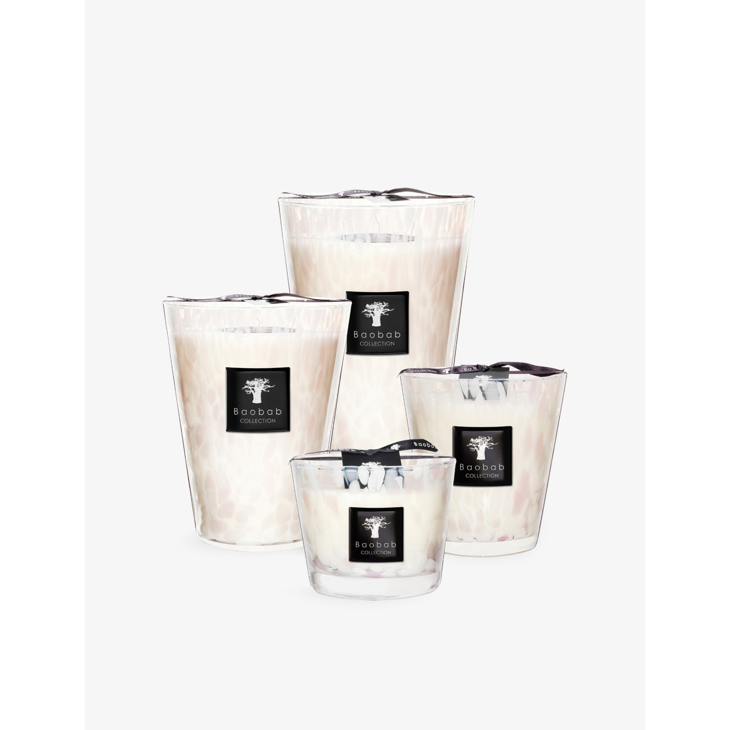 Baobob White Pearl scented candle 3kg - British product