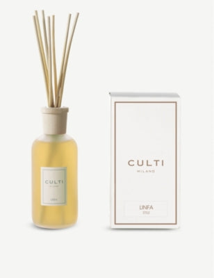 Culti Linfa reed diffuser 250ml, imported from the UK
