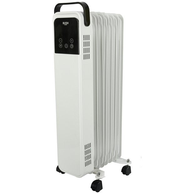 Bush 1.5kW digital oil filled radiator with remote control - British product