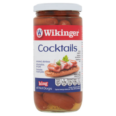 ASDA Wikinger Beechwood Smoked Cocktail Hot Dogs 380g- Buy online at McGrocer
