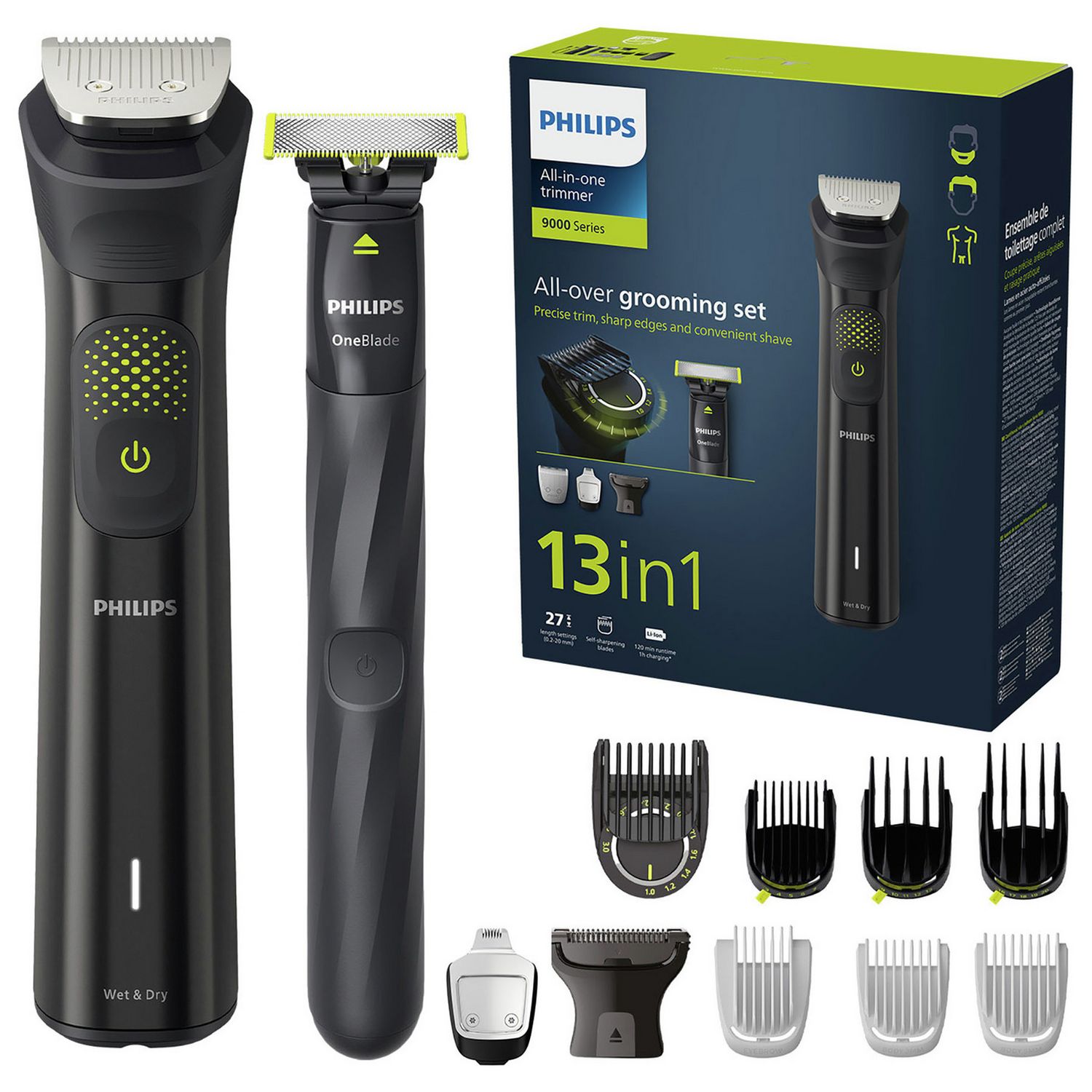 Philips 13-in-1 grooming set trimmer MG9540/15 UK version