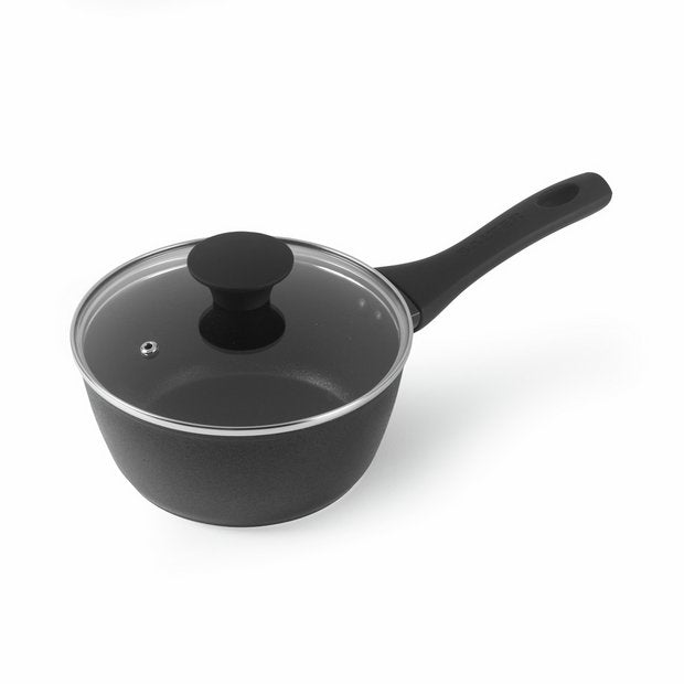Salter Mega Thermo 18cm aluminium saucepan, imported from the UK