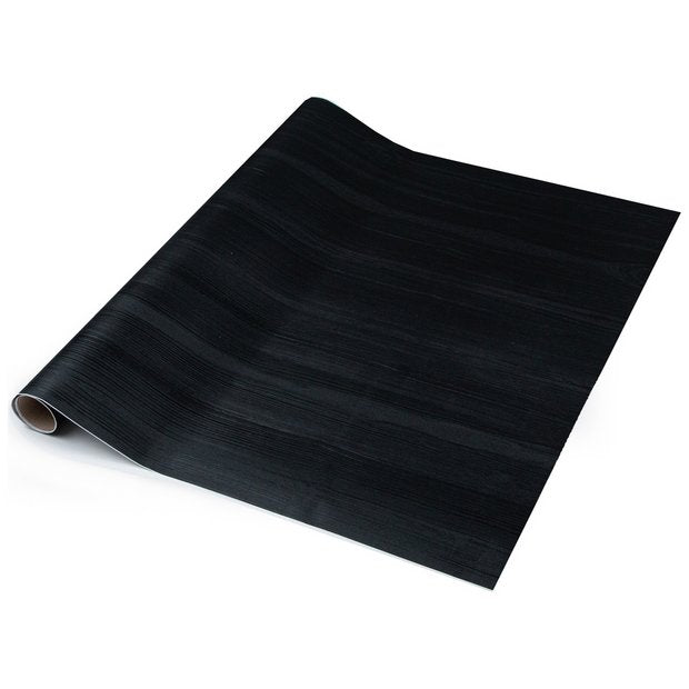 D-C-Fix Quadro Black self-adhesive vinyl film 150cm x 67.5cm - British product