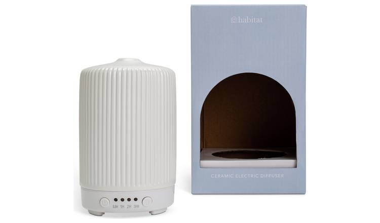 Habitat ribbed ceramic electric diffuser 100ml (British brand)