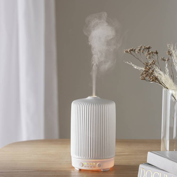 Habitat ribbed ceramic electric diffuser 100ml (British brand)