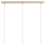 Habitat Vanern clear dimple glass bar pendant light, UK version