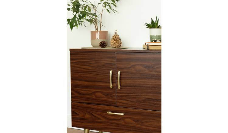 D-C-Fix walnut woodgrain self adhesive vinyl film, imported from the UK