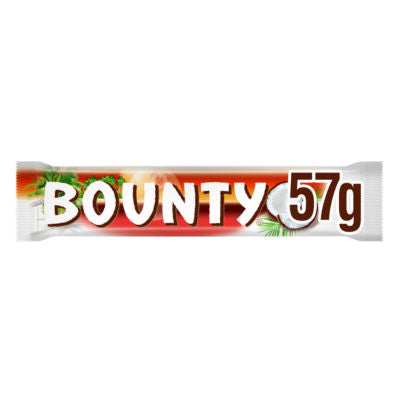 Bounty dark chocolate coconut twin bar 57g, UK version