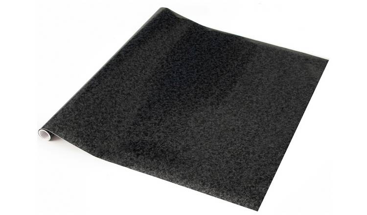 D-C-Fix Granite Black self adhesive vinyl film - British product