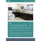 D-C-Fix glossy white self adhesive vinyl film 1500cm, imported from the UK