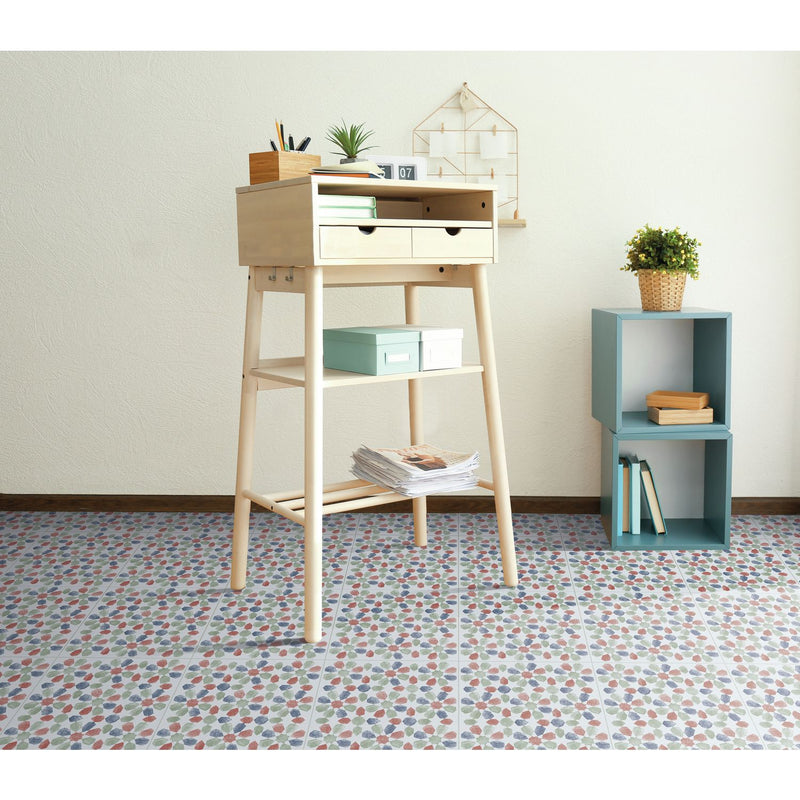 D-C-Fix leaf peel and stick vinyl floor tiles (British brand)