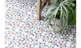 D-C-Fix leaf peel and stick vinyl floor tiles (British brand)