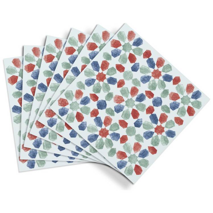 D-C-Fix leaf peel and stick vinyl floor tiles (British brand)