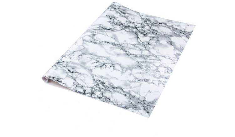 D-C-Fix marble white self-adhesive vinyl film, UK version