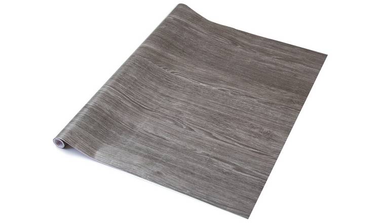 D-C-Fix Oak Grey self-adhesive vinyl film roll, UK version