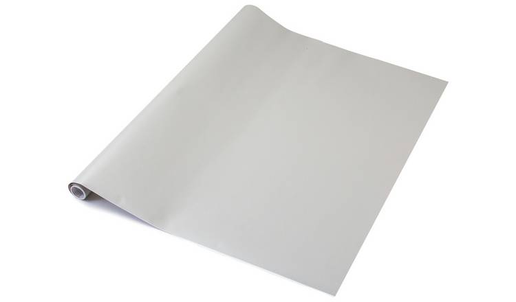 D-C-Fix matt light grey self adhesive vinyl film 67.5x150cm, imported from the UK