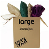 StorePAK HD large folded cardboard storage boxes set of 5 (British brand)
