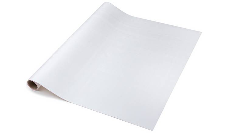 D-C-Fix Quadro White self adhesive vinyl film, imported from the UK