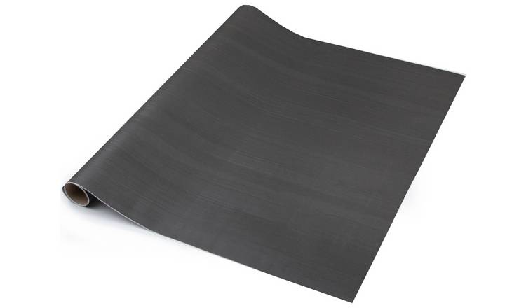 D-C-Fix Quadro dark grey self adhesive vinyl film - British product