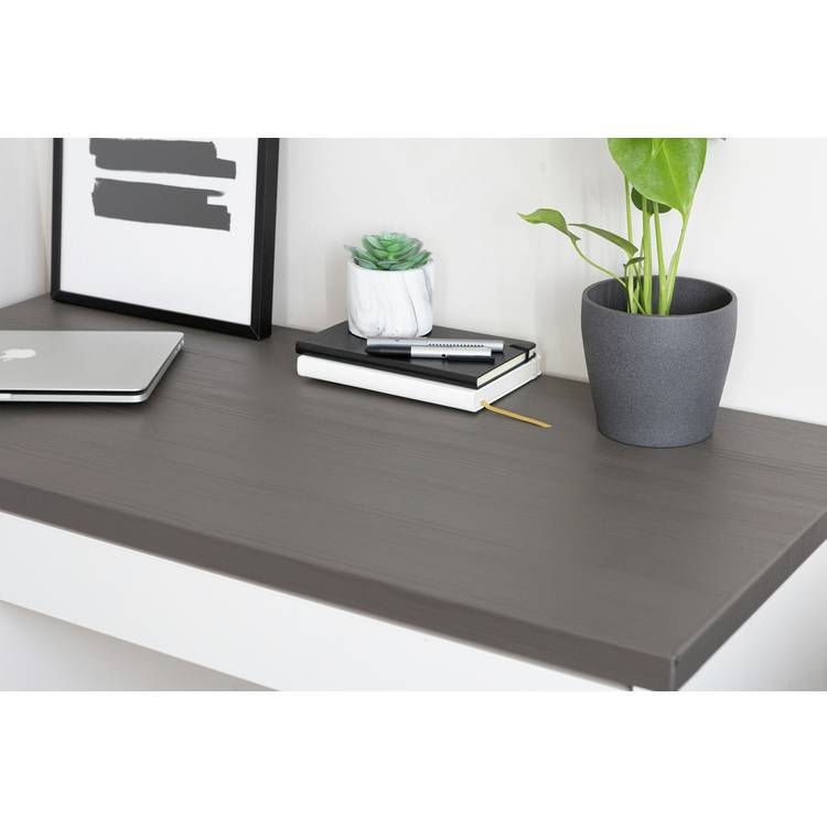 D-C-Fix Quadro dark grey self adhesive vinyl film - British product