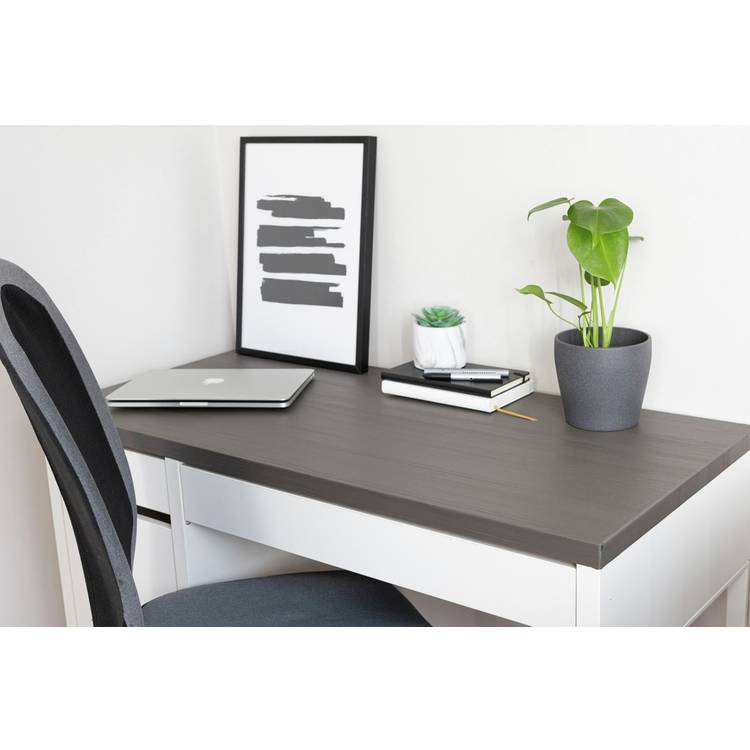 D-C-Fix Quadro dark grey self adhesive vinyl film - British product