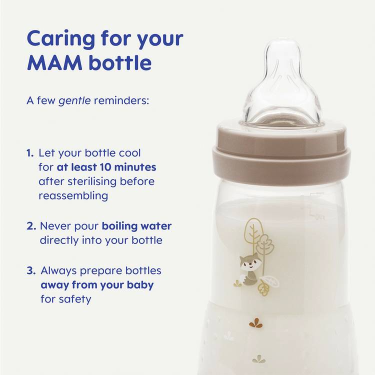 MAM anti-colic small bottle set, UK version