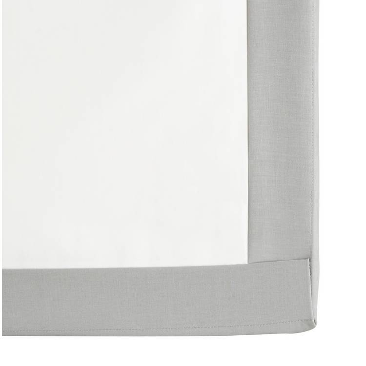 Habitat Easycare grey flat sheet single (British brand)