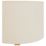 Habitat Bobbin ash wood stick floor lamp natural, UK version