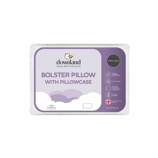 Downland bolster pillow medium firm L137cm, UK version