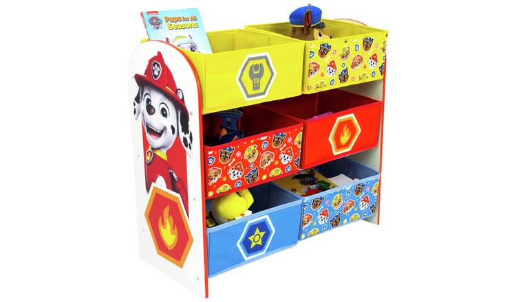 Paw Patrol 3 tier kids basket storage unit - British product